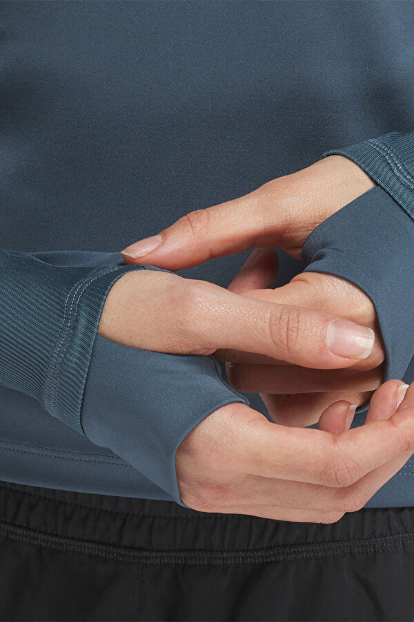 REEBOK Clothing Reebok Running Rbk Fire 1/4 Zip Голубой 008