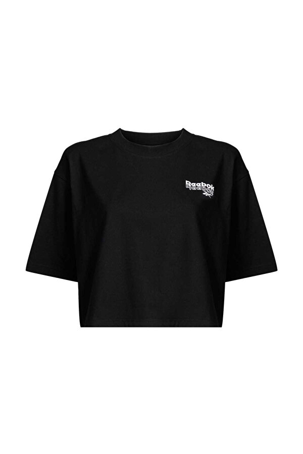 Reebok RIE TEE BLACK Woman Sleeve T-Sh