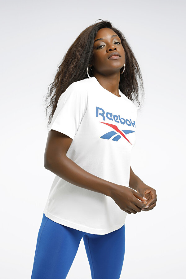 Reebok Id T-Shirt Белый Женщина Футболка