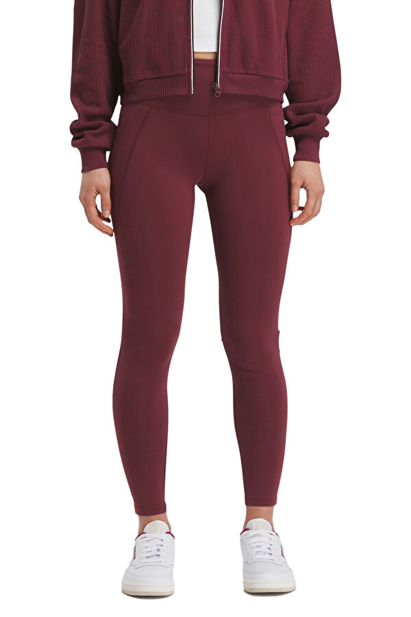 Reebok LUX HIGH WAISTED TIGHT BORDEAUX Woman Leggings