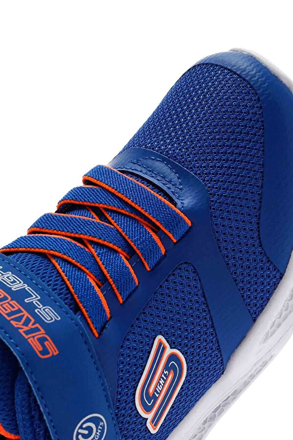 Skechers METEOR-LİGHTS Mavi Erkek Çocuk Comfort Ayakkabı