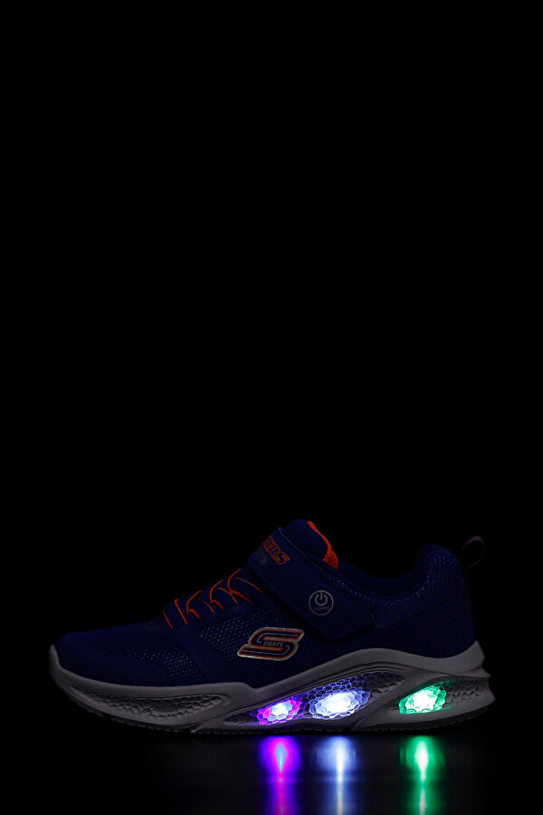 Skechers METEOR-LİGHTS Mavi Erkek Çocuk Comfort Ayakkabı