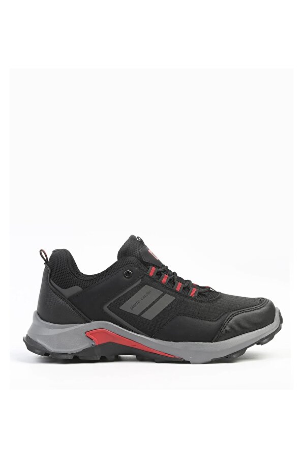 Pierre Cardin 31422 Erkek Günlük Outdoor Spor Ayakkabı Siyah Kırmızı