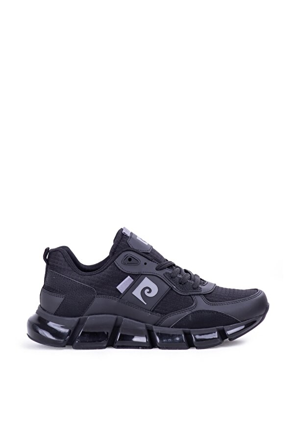 Pierre Cardin 31418 Erkek Günlük Sneaker Spor Ayakkabı Siyah Gri