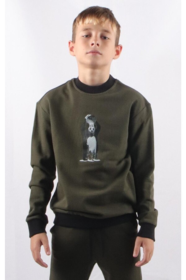 Alexander Gardi ALEXANDERGARDI DESENLİ ÇOCUK SWEATSHIRT (C23-0010U)