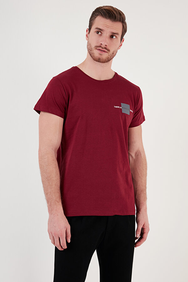 Buratti Erkek T Shirt 541THERE BORDO