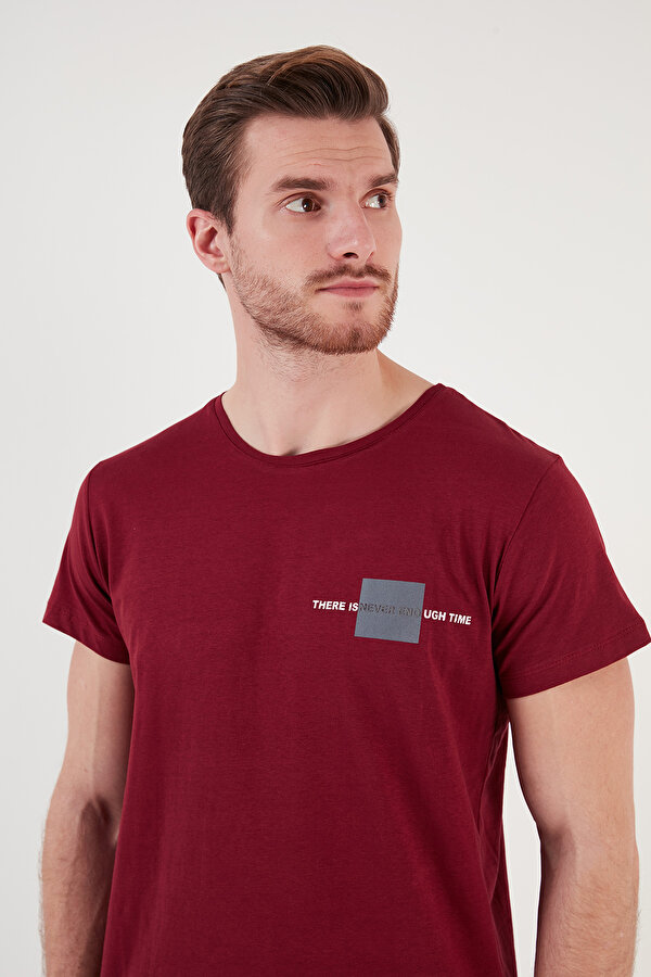 Buratti Erkek T Shirt 541THERE BORDO