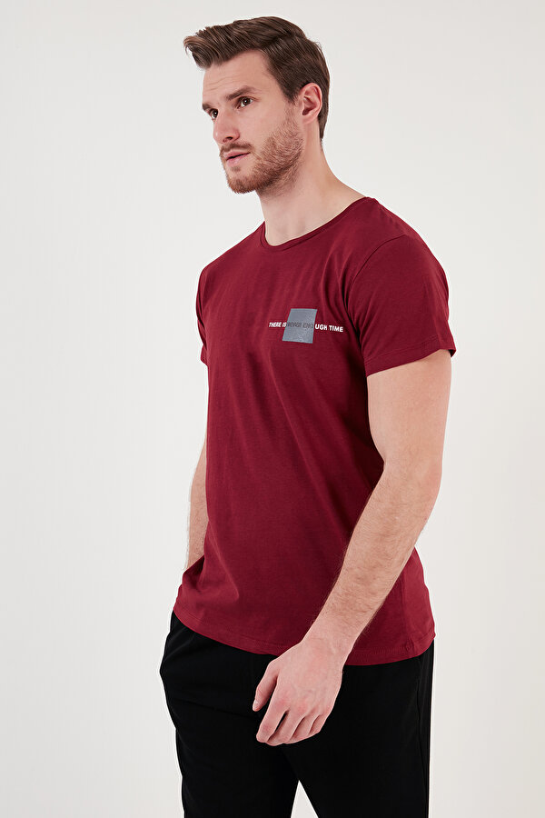 Buratti Erkek T Shirt 541THERE BORDO