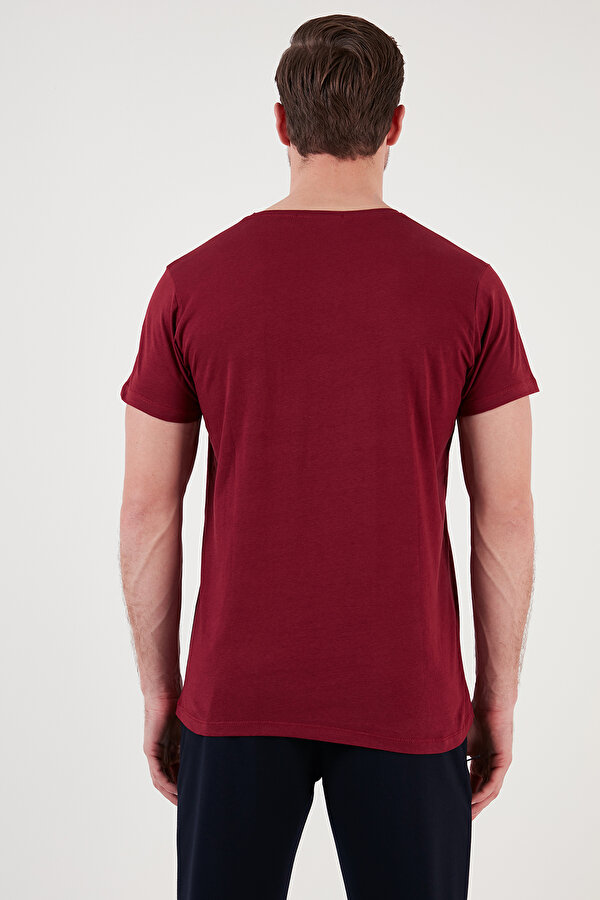 Buratti Erkek T Shirt 541REWORK BORDO