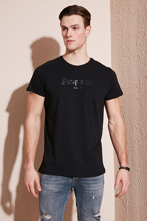 Erkek T Shirt 541PERSPECTIVE SİYAH