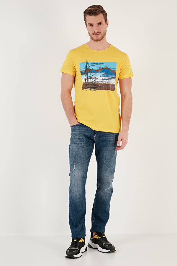 Buratti Erkek T Shirt 541YELKEN24 SARI