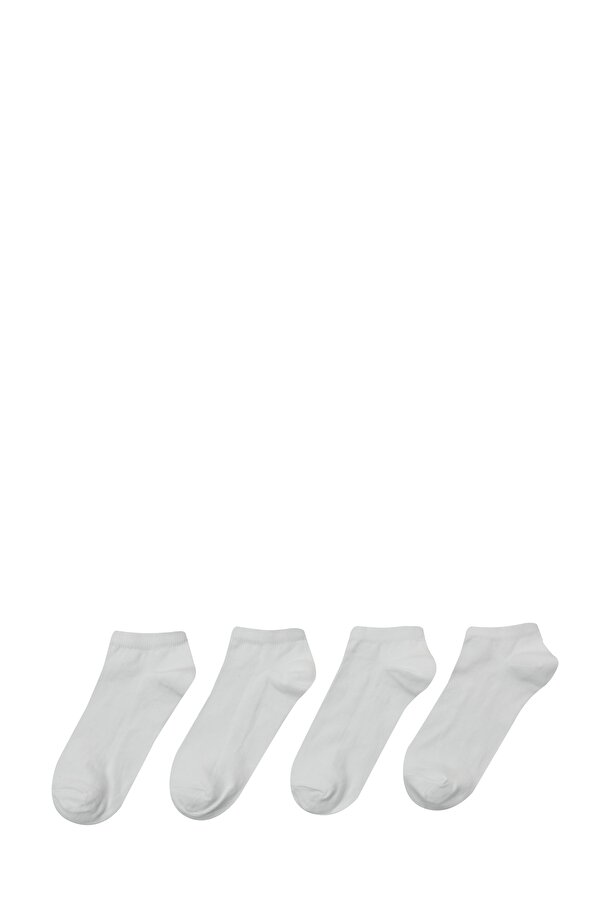 Polaris BASIC 4 LU PTK-W 4FX Beyaz Kadın Çorap