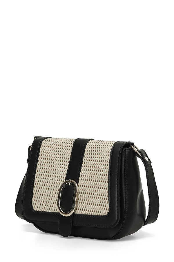 Butigo PRM HSR STIL CPRZ 4FX SIYAH MULTI Kadın Çapraz Çanta