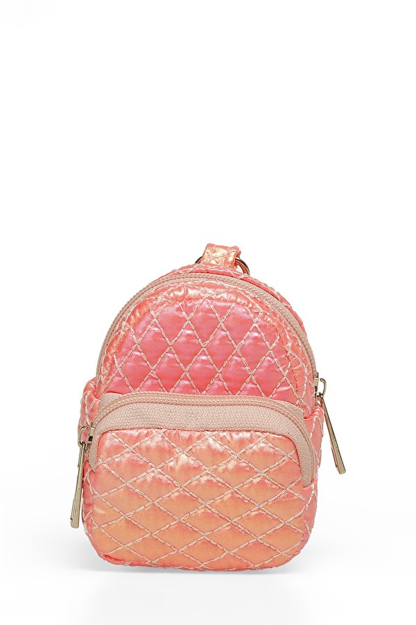 Polaris NAKISLI MINI BAG 4FX PEMBE MULTI Kadın Bozuk Para Cüzdanı