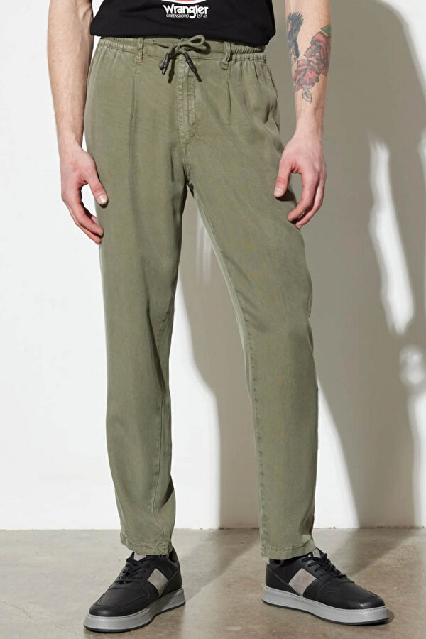 WRANGLER Chino Pantolon Yeşil Erkek Pantolon