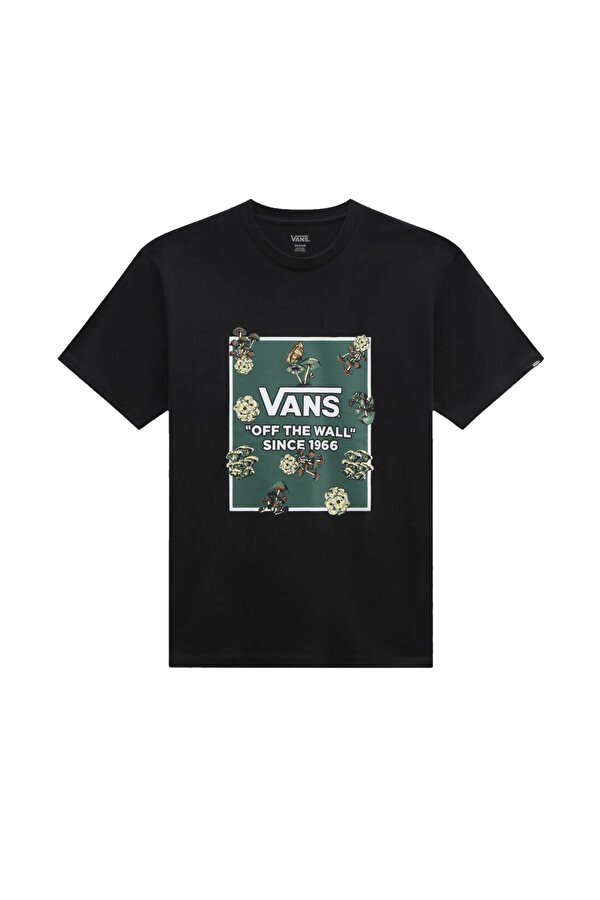 Vans FUNGI BOX FILL TEE-B Siyah Erkek Kısa Kol T-Shirt