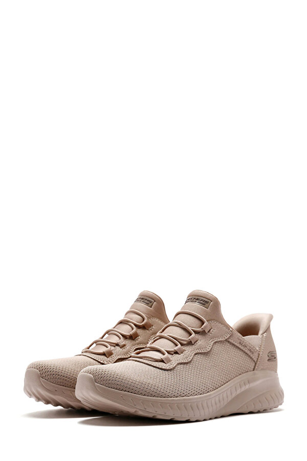 Skechers BOBS SQUAD CHAOS-DAİLY İN Bej Kadın Comfort Ayakkabı