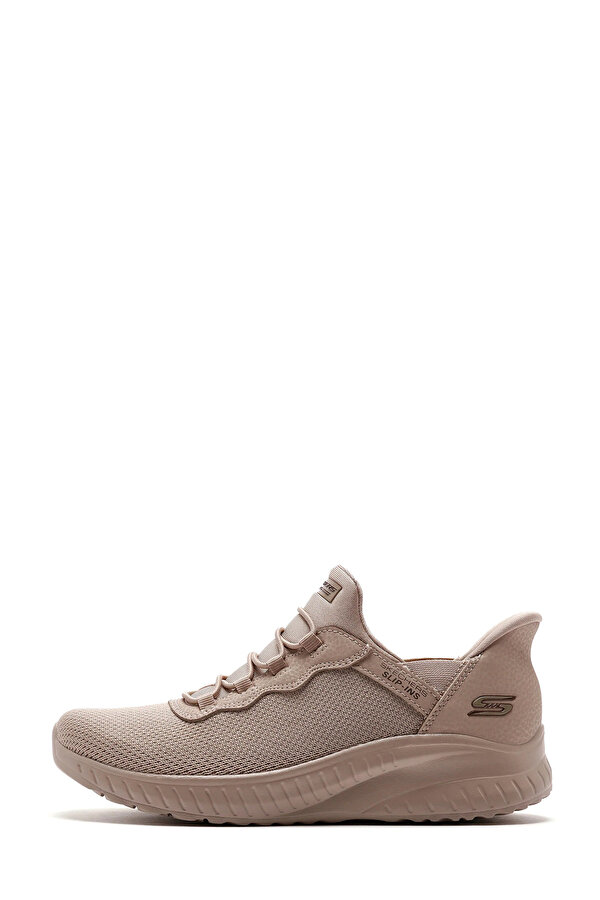 Skechers BOBS SQUAD CHAOS-DAİLY İN Bej Kadın Comfort Ayakkabı