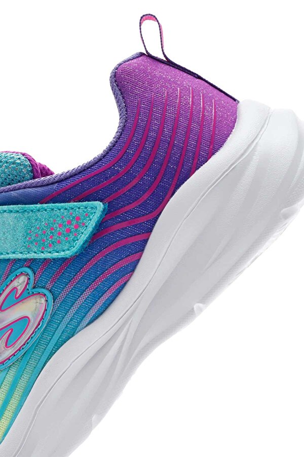 Skechers POWER JAMS - PASTEL SPEED Mavi Kız Çocuk Comfort Ayakkabı