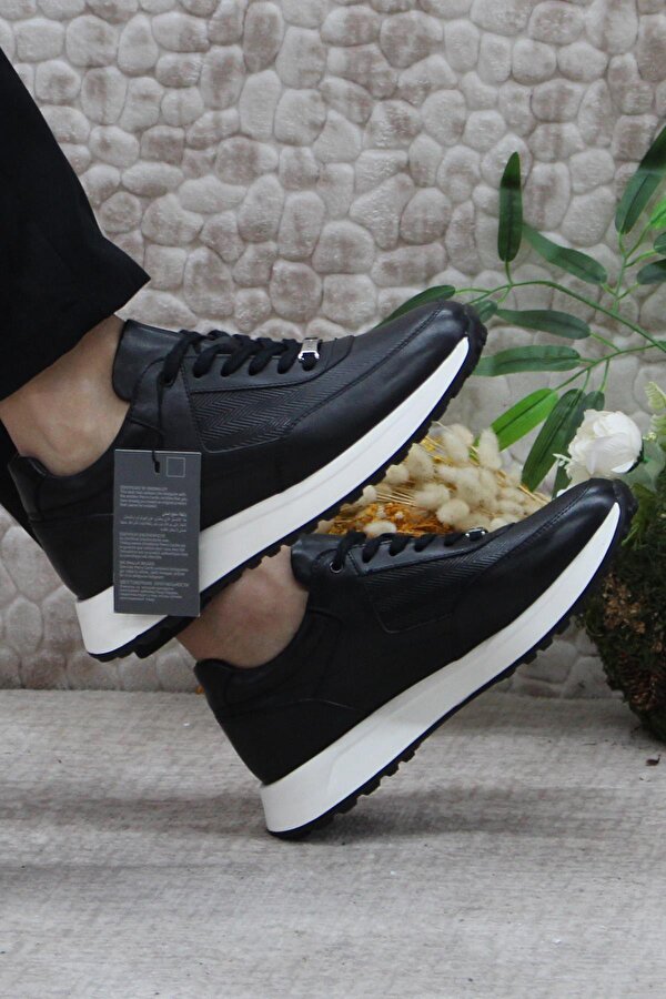 Pierre Cardin 63568 Siyah Orijinal Ürün İç Ve Dış Hakiki Deri Erkek Ayakkabı