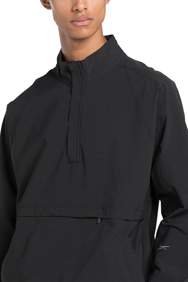 Reebok Activ Coll Skystretch Wov Черный Мужчина Куртка Ветровка