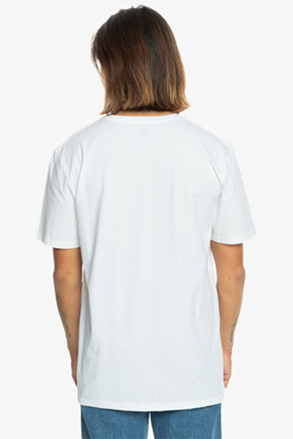 Quiksilver OMNIFILL TEES Beyaz Erkek Kısa Kol T-Shirt