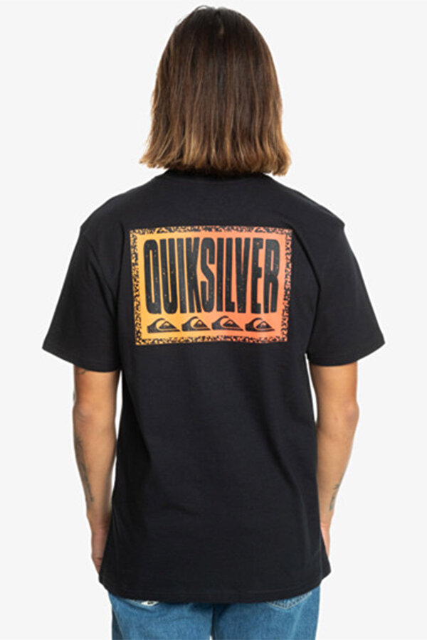 Quiksilver LONGFADE TEES Siyah Erkek Kısa Kol T-Shirt