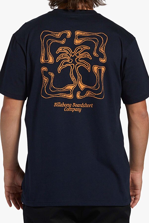 Billabong TROPPO TEES Lacivert Erkek Kısa Kol T-Shirt