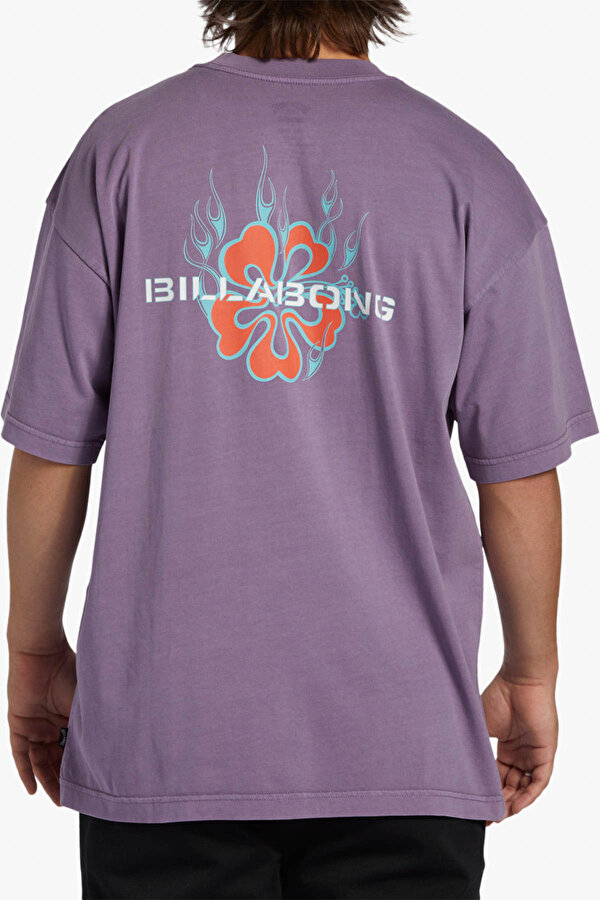 Billabong PARADISE BURNIN TEES Mor Erkek Kısa Kol T-Shirt