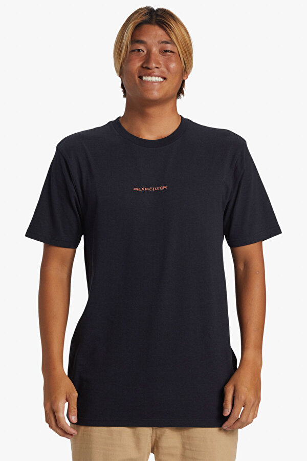 Quiksilver SURF SAFARI TEES Siyah Erkek Kısa Kol T-Shirt
