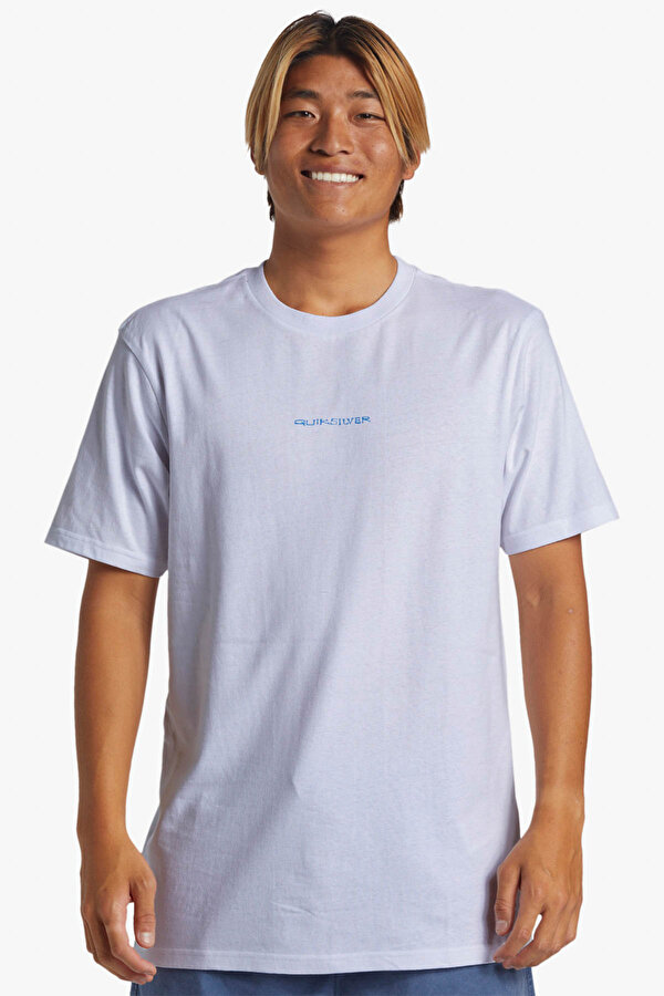 Quiksilver SURF SAFARI TEES Beyaz Erkek Kısa Kol T-Shirt