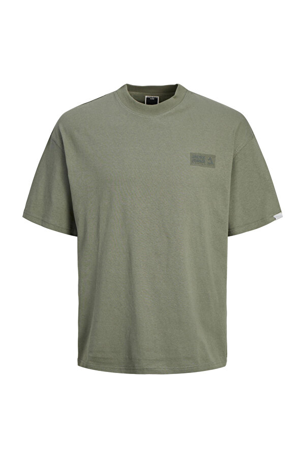 Jack & Jones JCOCOLLECTIVE PRINT TEE S Yeşil Erkek Kısa Kol T-Shirt