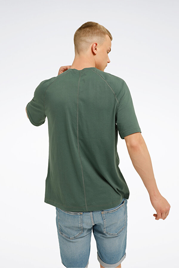 Reebok TRAIN SPEEDWICK GFX PASTEL YESIL Erkek Kısa Kol T-Shirt