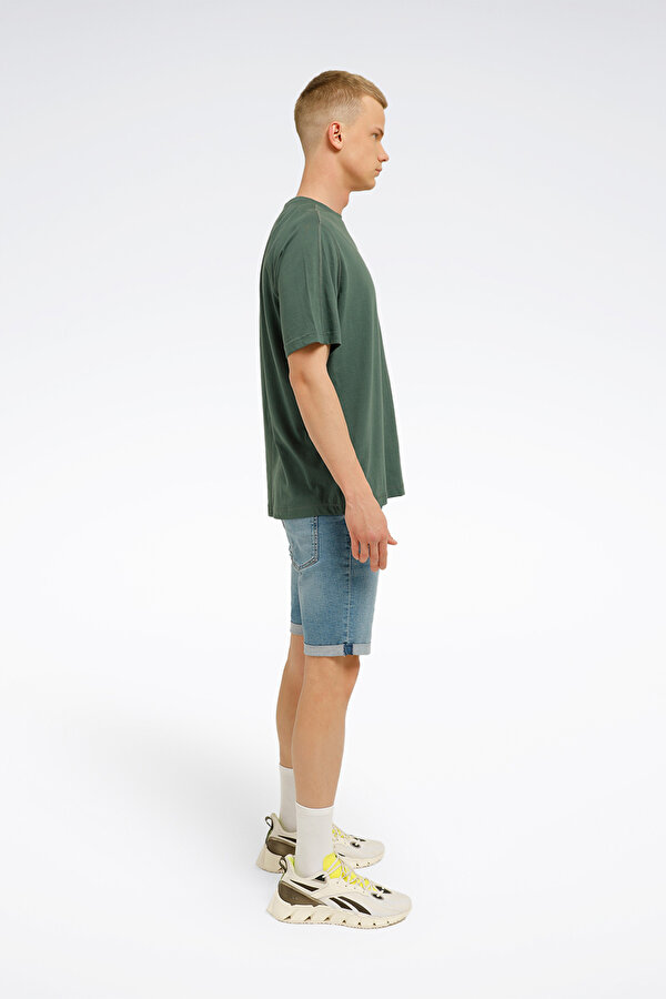 Reebok TRAIN SPEEDWICK GFX PASTEL YESIL Erkek Kısa Kol T-Shirt