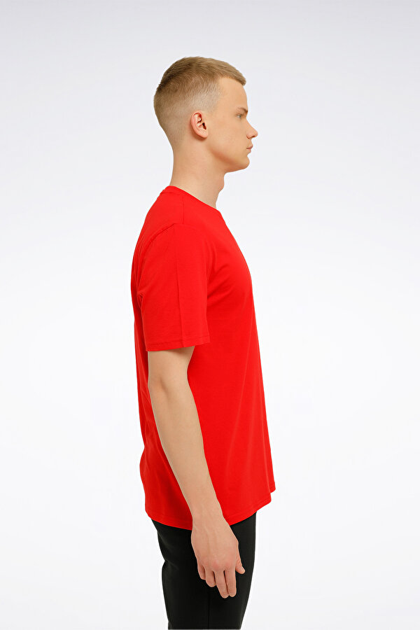 Reebok RI Left Chest Logo Turuncu Erkek Kısa Kol T-Shirt