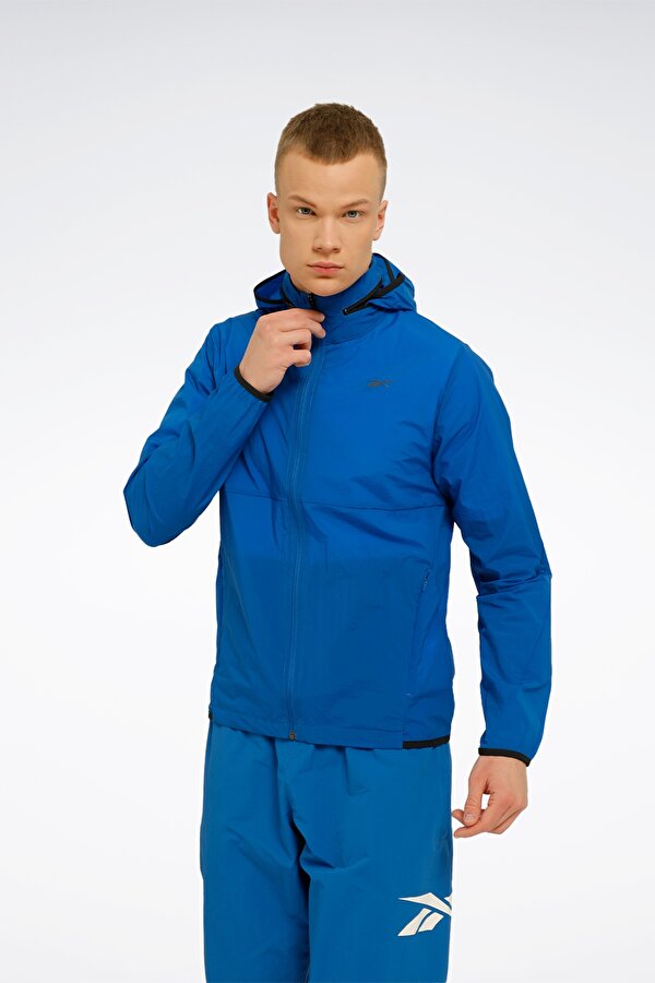 Reebok SPEED JACKET Mavi Erkek Ceket