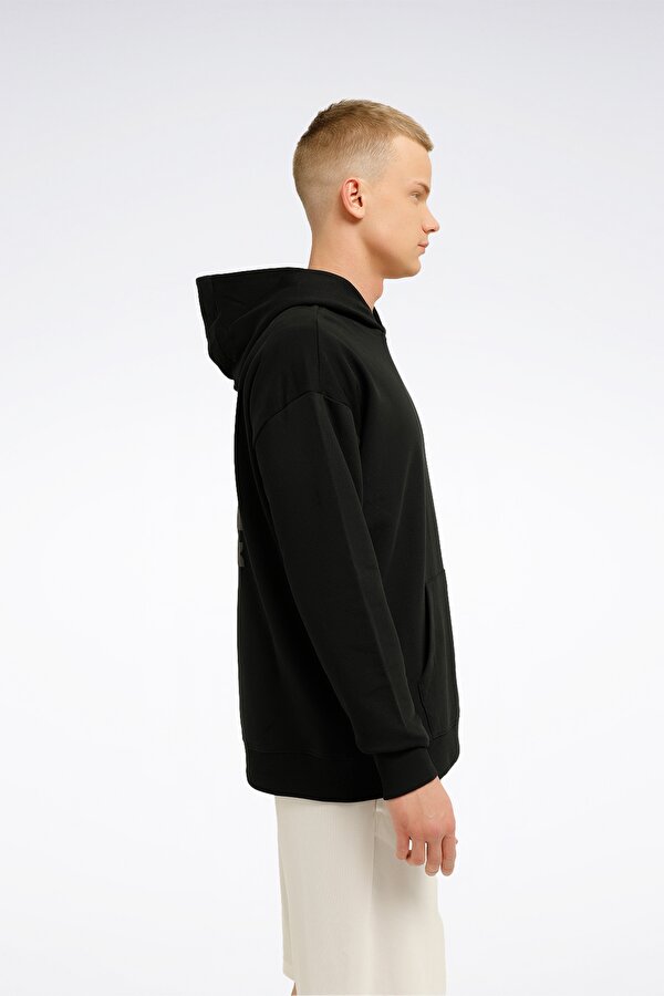 Reebok Atr Hoopwear Hoodie Черный Мужчина Толстовка С Капюшоном