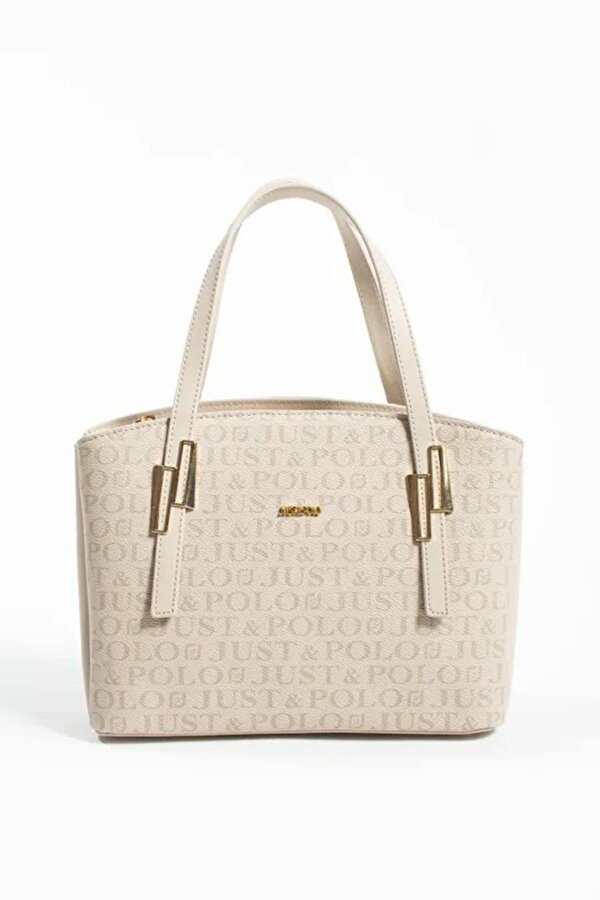 Just Polo Kadın Yeni Sezon Büyük Boy 5 Bölmeli El ve Omuz Çantası 26x20cm TR4030