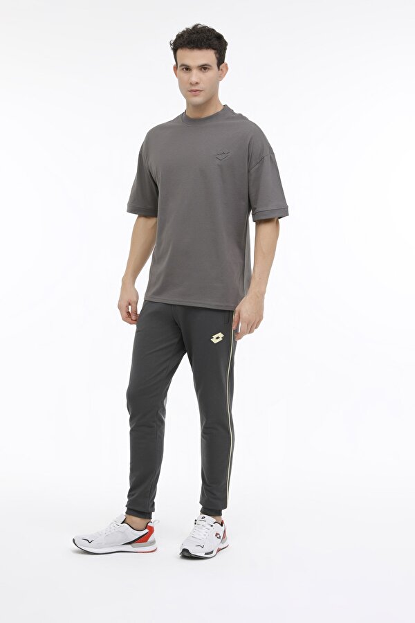 Lotto M-AISON T-SH 4FX Gri Erkek Kısa Kol T-Shirt