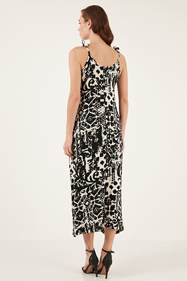 Lela Bayan Elbise 5865732 SİYAH-SİYAH