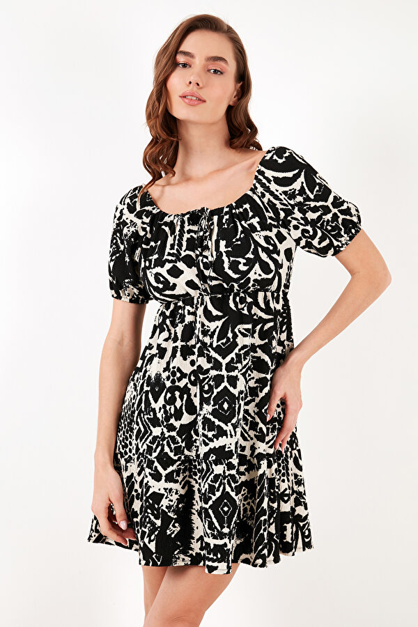 Lela Bayan Elbise 5865728 SİYAH