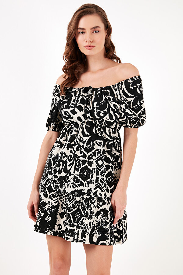 Lela Bayan Elbise 5865728 SİYAH