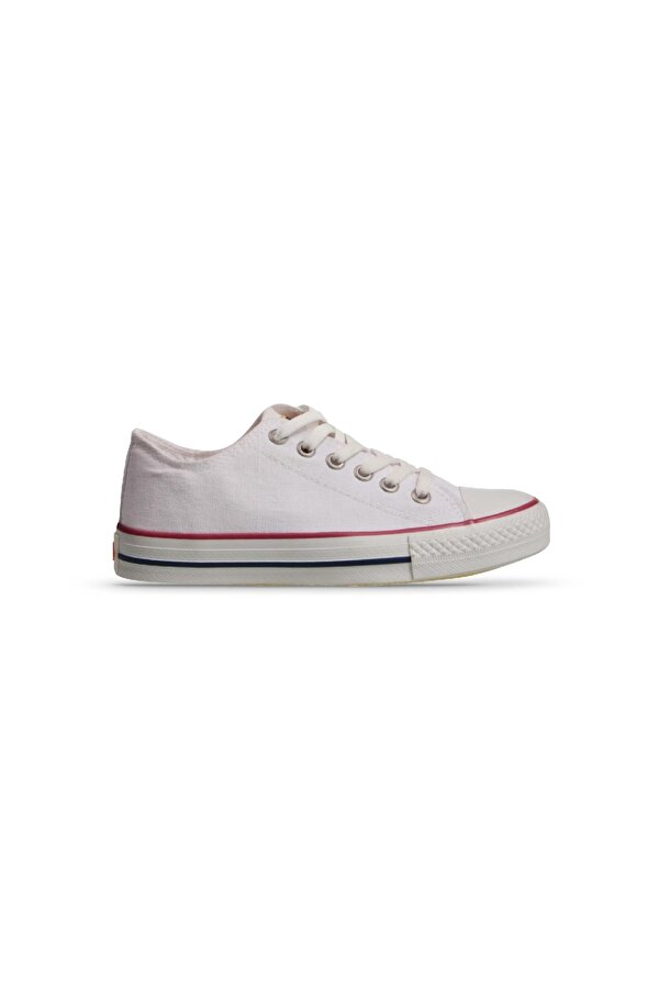 M.P Erkek Sneaker - Beyaz, Tekstil