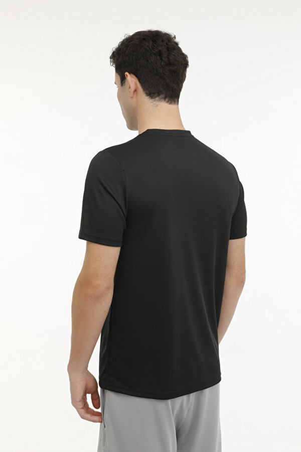 Kinetix ML LIME 11PRF403 4PR Siyah Erkek Kısa Kol T-Shirt