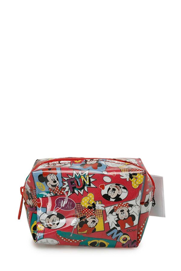 Minnie Mouse Happy Minnie 3FX Çok Renkli Kız Çocuk Bozuk Para Cüzdanı
