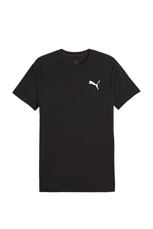 Puma EVOSTRIPE Tee Siyah Erkek Kısa Kol T-Shirt