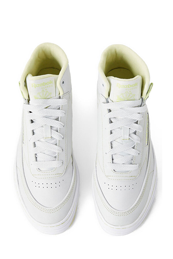 Reebok Club C Geo Mid Серый Женщина Кроссовки Высокие