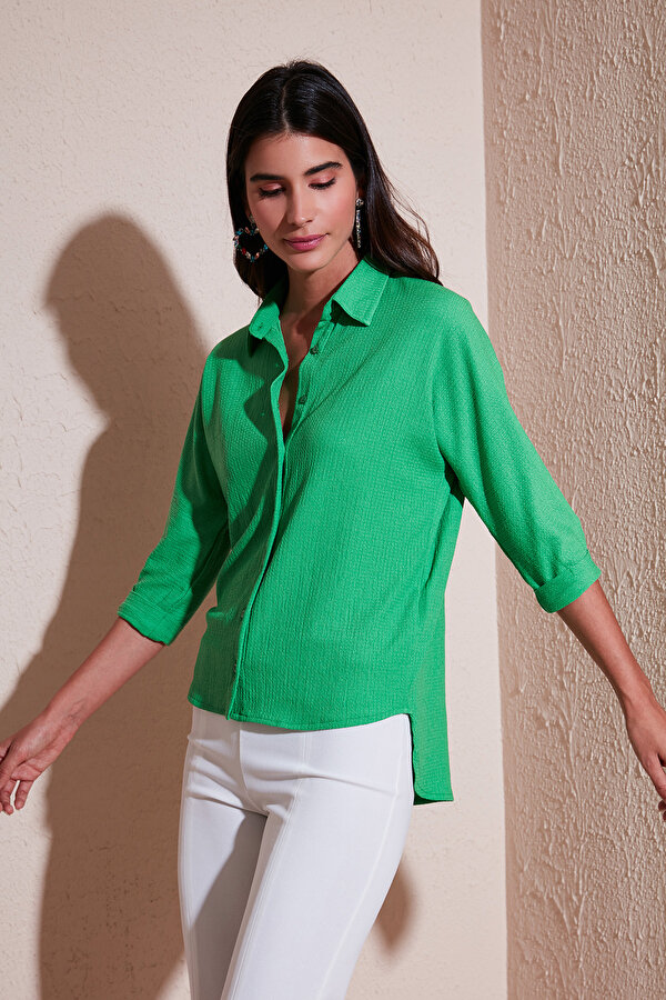 Lela Bayan Gömlek 5865596 BENETTON