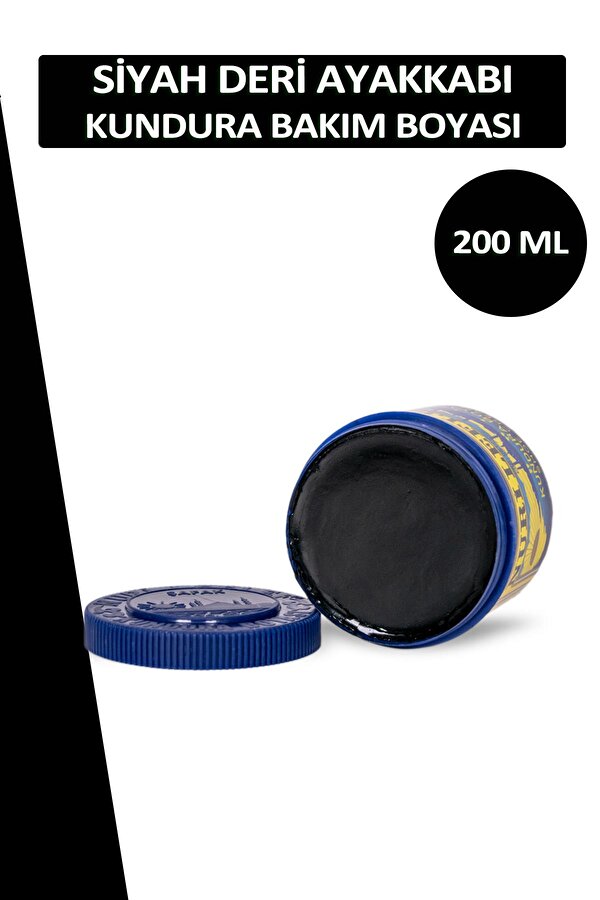 Dopar Bağcık + Nuri Leflef Deri Ayakkabı Kundura Bakım Boyası 200 ML Set