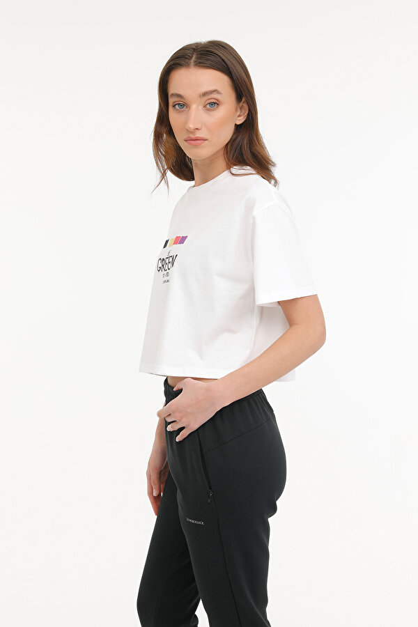 Lumberjack Wl Vanilla 11Md1056 Экрю Женщина Футболка